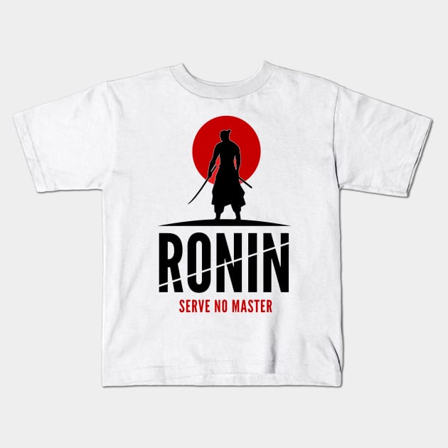 RONIN Kids T-Shirt by Rules of the mind